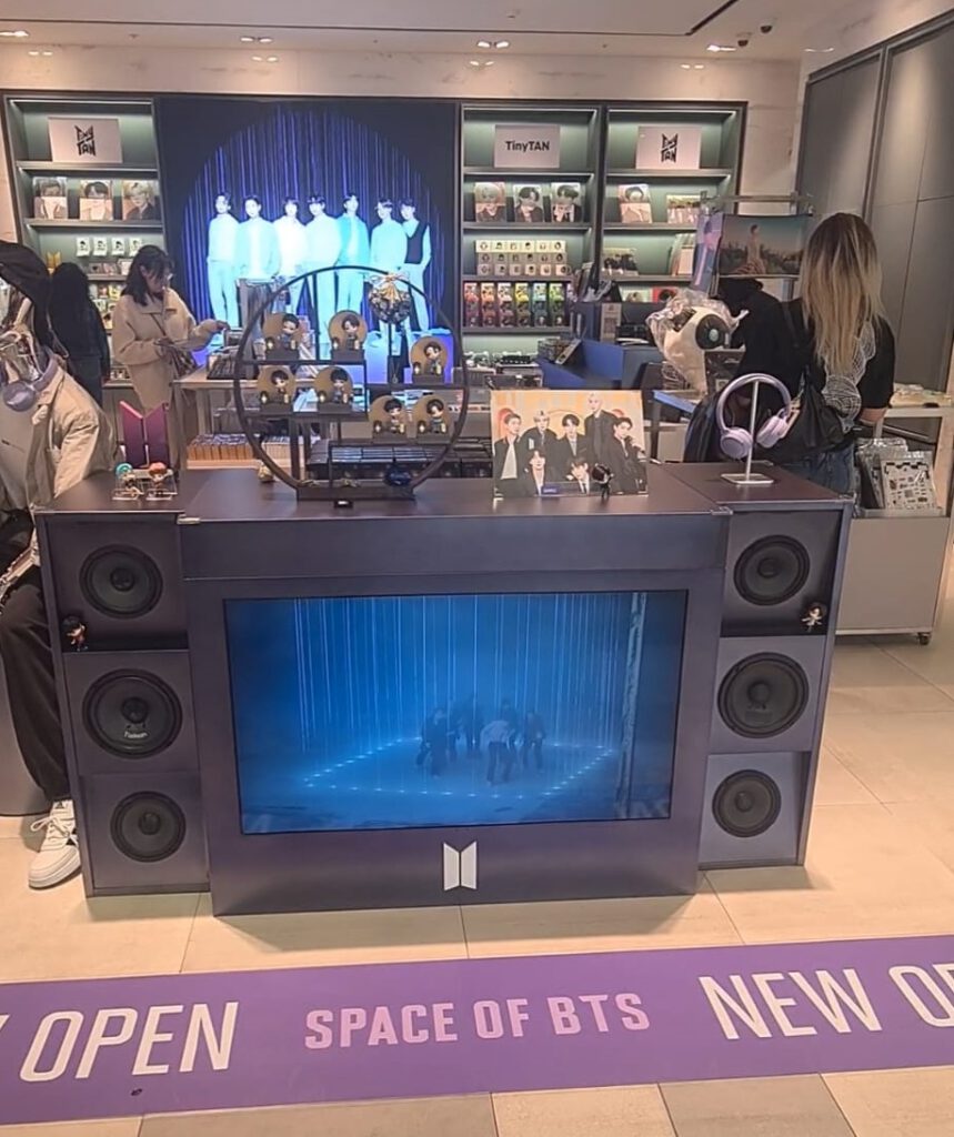 BTS popup